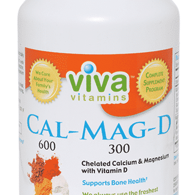Viva Vitamins Cal-Mag-D 600/300 250 tablets