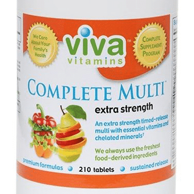 Viva Vitamins Complete Multi Extra Strength 210 tablets