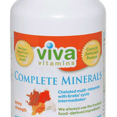 Viva Vitamins Complete Minerals Extra Strength 210 Tablets