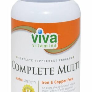 Viva Vitamins Complete Multi Extra strength Iron & Copper Free 90 tablets