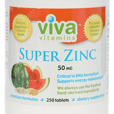 50mg super zinc viva vitamins online vitamin store