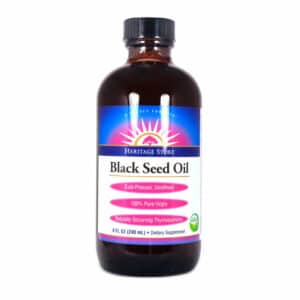 heritage store black seed oil 8oz
