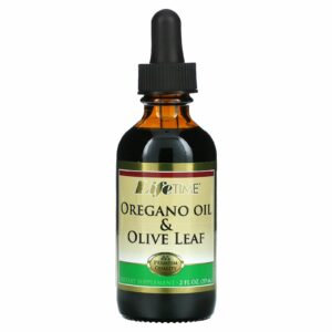 lifetime oregano oil & olive leaf 2oz