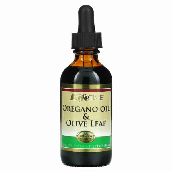 lifetime oregano oil & olive leaf 2oz
