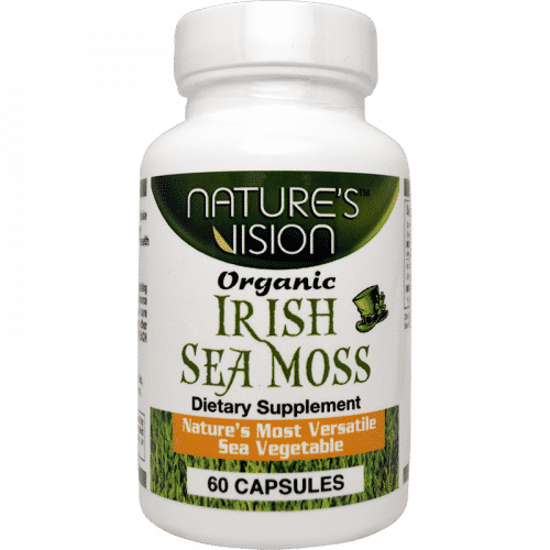 nature's vision organic irish sea moss 60 capsules
