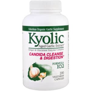 kyolic aged garlic extract candida and digestion formula 102 200 capsules